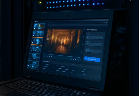 VAST ad playing during a live RTMP stream for monetization.